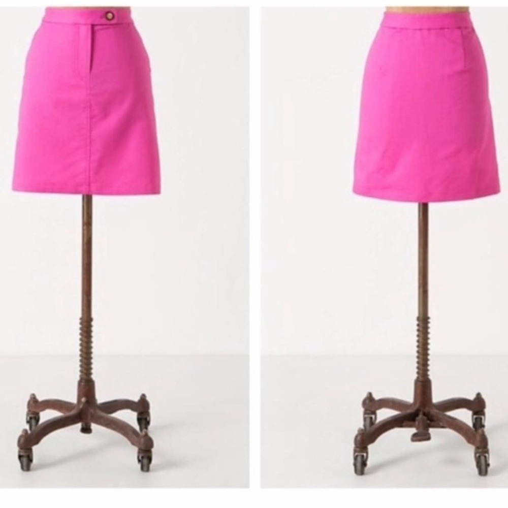 Anthropologie Vanessa Virginia Pink Skirt